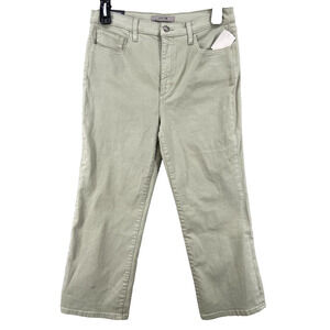 NWT Joe's Jeans Womes Sz 31 Flawless High Rise Wide Leg Cropped‎ Khaki Tan